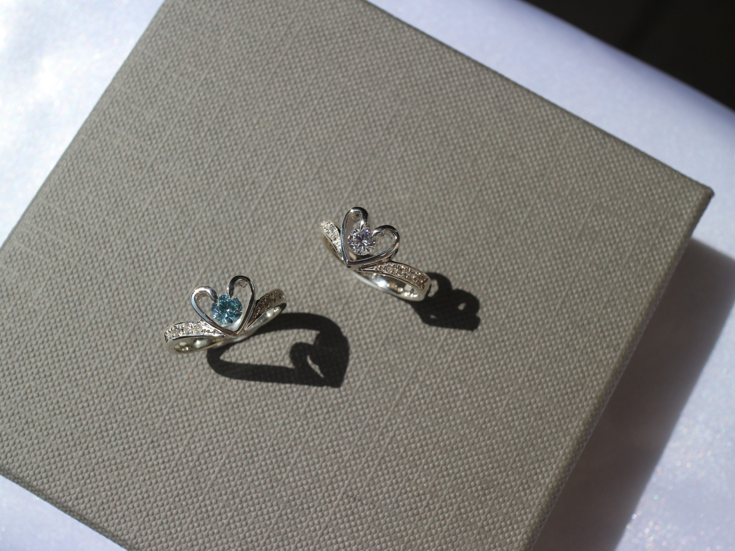 ハート型デザイン